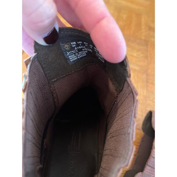 Timberland Atlantic Heights Covered Gore Chelsea Boots in brown leather. 9 - Picture 6 of 10